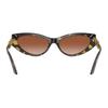 Versace Temple Logo Metal Acetate Cat Eye Sunglasses Women's Tortoiseshell 10905708 VE4470B547013-Tortoiseshell 56