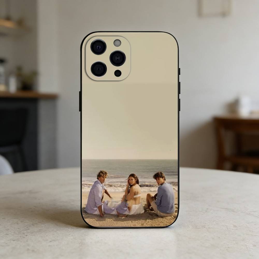 T-The S-Summer I Turned Pretty Phone Case Silicone Black Soft For IPhone 17,16,15,14,13,12,11,SE,Plus Pro Max