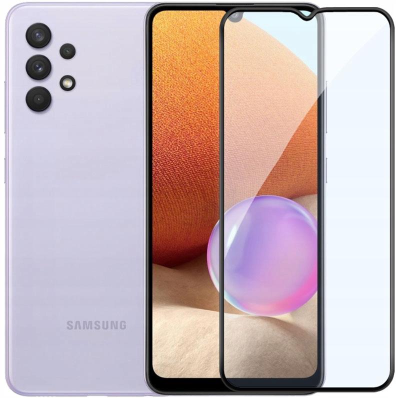3x FULL SCREEN GLASS FOR SAMSUNG A32 4G FULL TEMPERED GLASS 5D