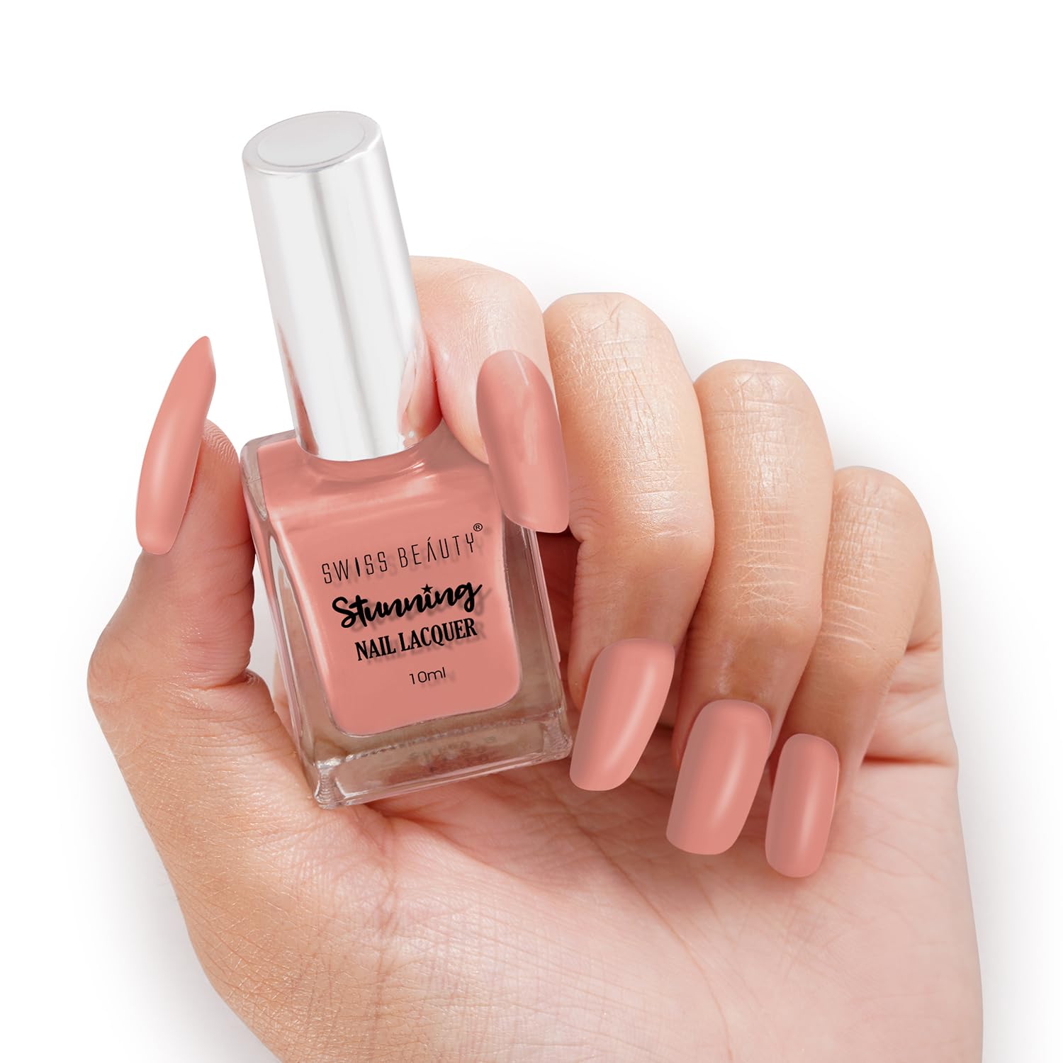 

Потрясающий лак для ногтей | Устойчивый к сколам, быстросохнущий лак для ногтей | Высокопигментированный с высоким блеском лак для ногтей | 10 мл 10 ML