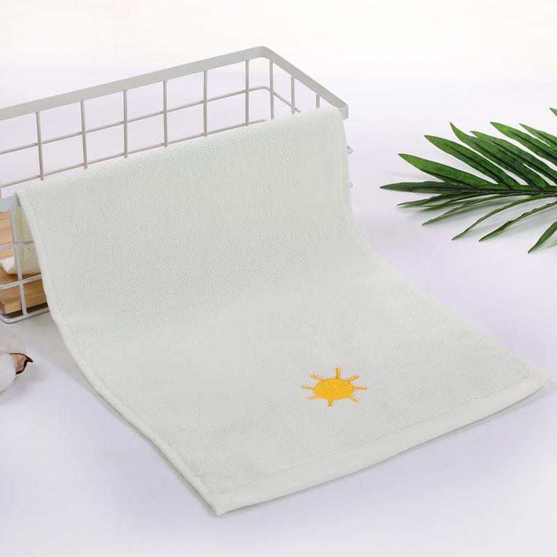 

A-Class Pure Cotton Children s Bath Towel - Soft, Comfortable, All-Cotton for Kids 45x25 cm бежевий