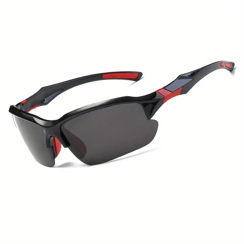 Men's and Women's Sports Glasses, Outdoor Polarized Fashion, Windproof, Suitable for Running, Fishing, Golf, and Driving