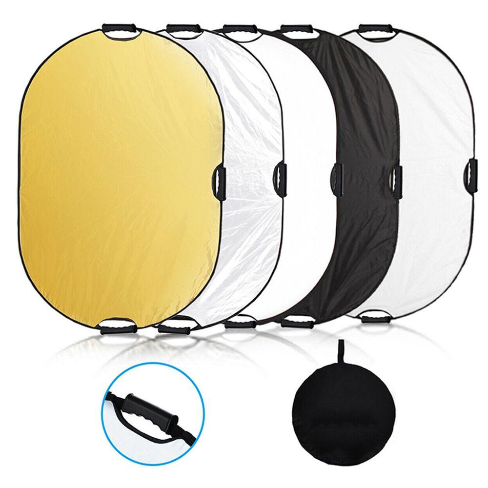 100x150cm 60x90cm Oval 5 In 1 Reflector Light Diffuser Collapsible Photography