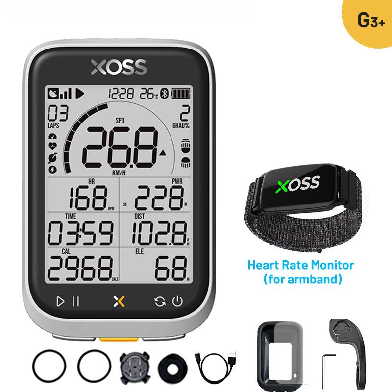XOSS g3 g3Plus Bike Computer Wireless GPS Cycling Speedometer Roadbike MTB Waterproof ANT+ Cadence Speed Smart Bicycle Computer