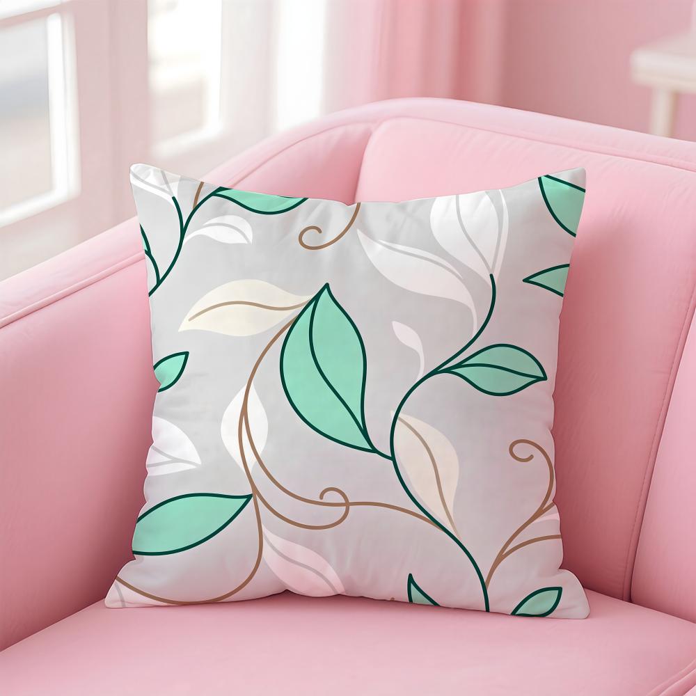 Casual European Fashion Brand EEsprit Cushion Cover Pillow Case Soft Skin Friendly Fabric  Concealed Zipper