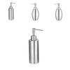 Stainless Steel Soap Dispenser Pump With Hand Press For Bathroom Storage