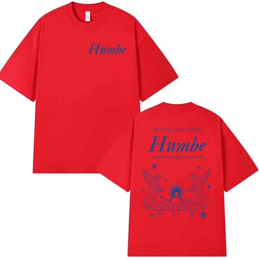 

Humbe Dueno Del Cielo 2026 Tour Graphic TShirt Unisex Fashion Short Sleeve TShirt 100 Cotton Streetwear Tshirts S