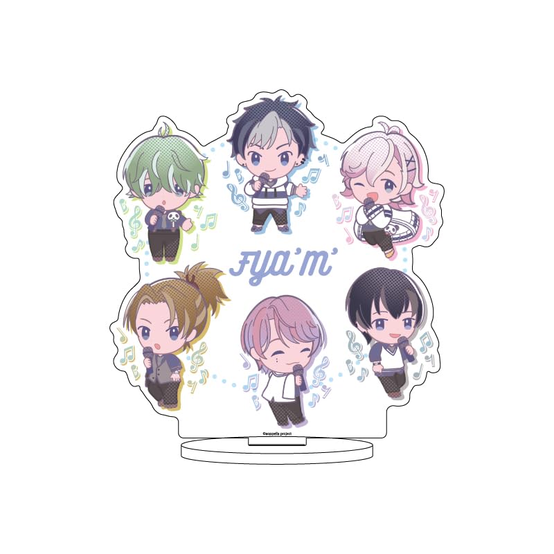 

Design produced by Sanrio 02 character Character acrylic figure Aoppella! FYA M ver. [Mini illustration]