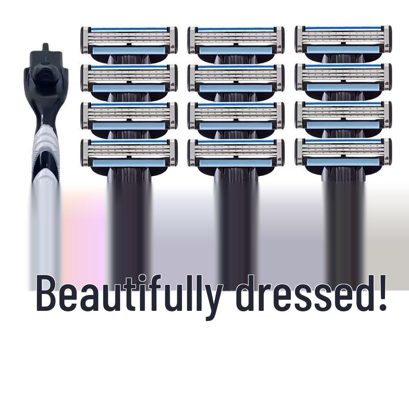 Three-Layer Stainless Steel Manual Razor Blades – Classic Shaver