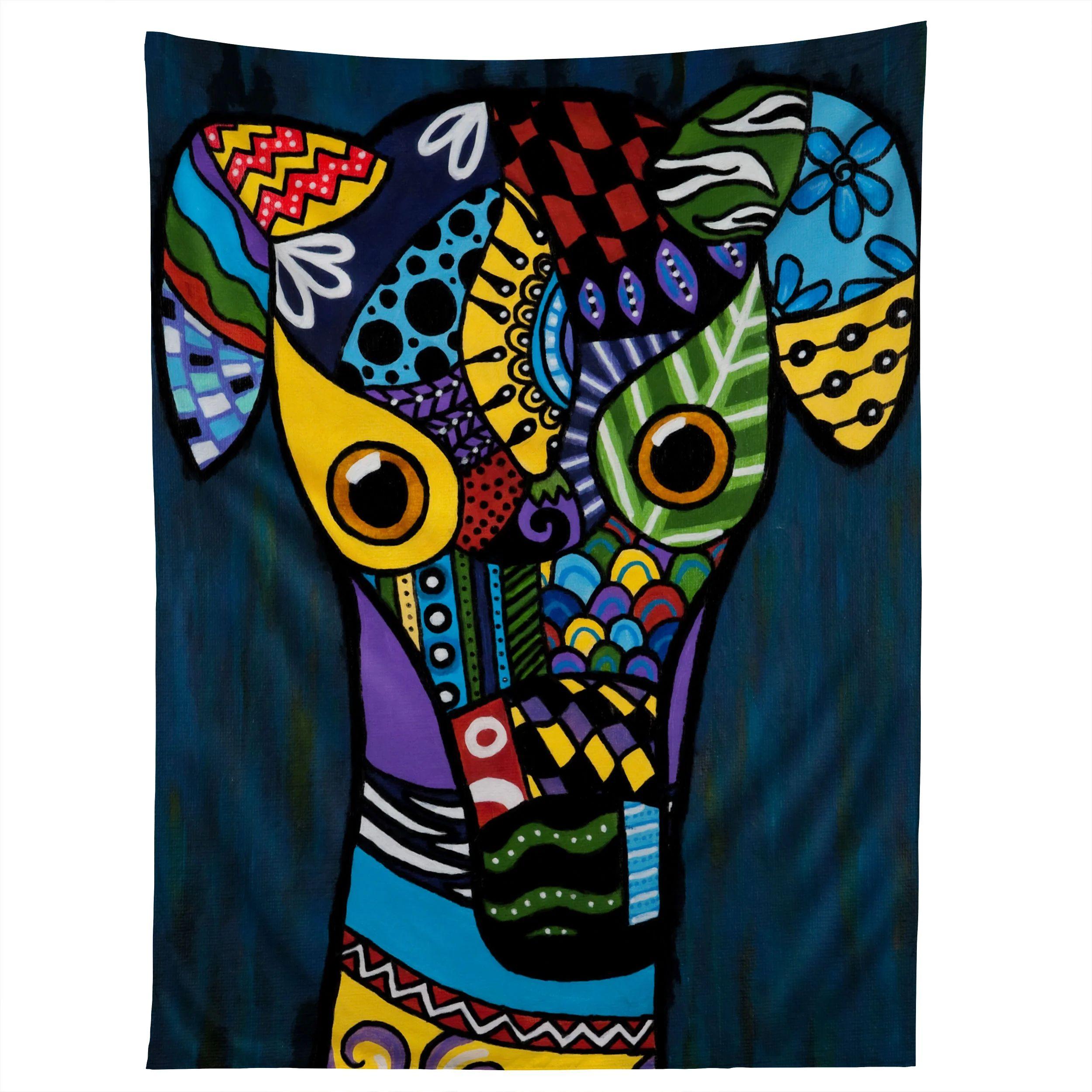 Tapestry greyhound 75x100