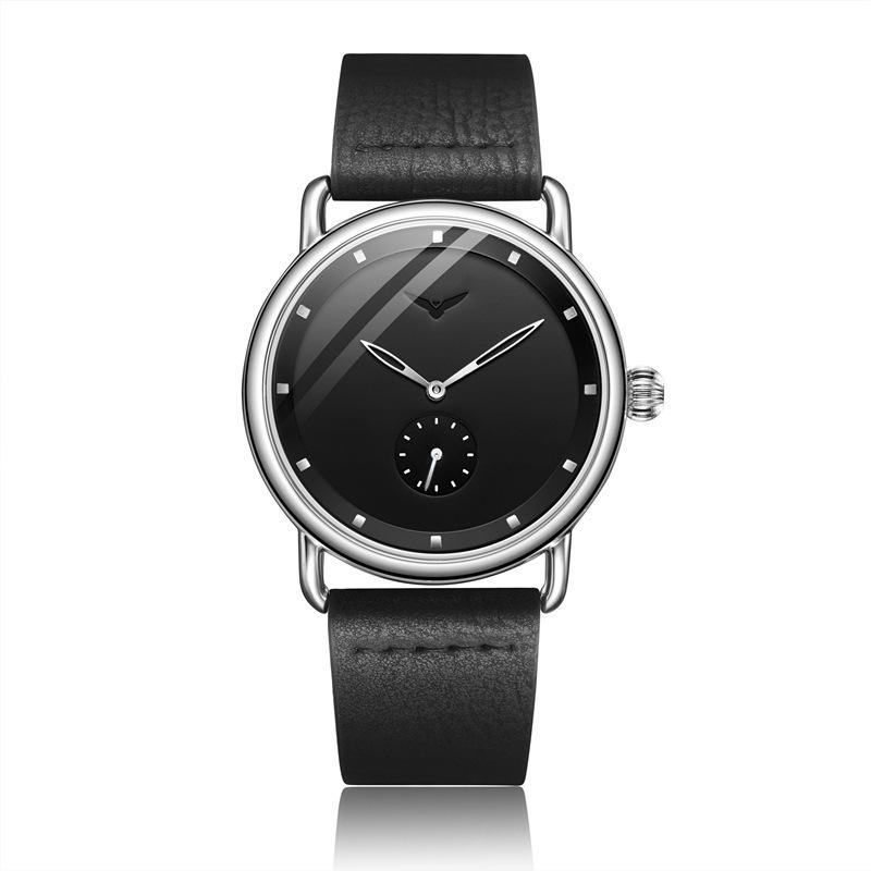 ONOLA Simple Fashion Men's Leather Strap Quartz Watch