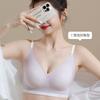 Traceless Breathable Cup Underwear Women's Summer Thin Small Breasts Gather, Cool and Soft Support, Anti-sagging Women's Bra Cover