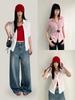 Yuyi 2026 Spring Women's Stylish Mid-Sleeve Button-Up Shirt