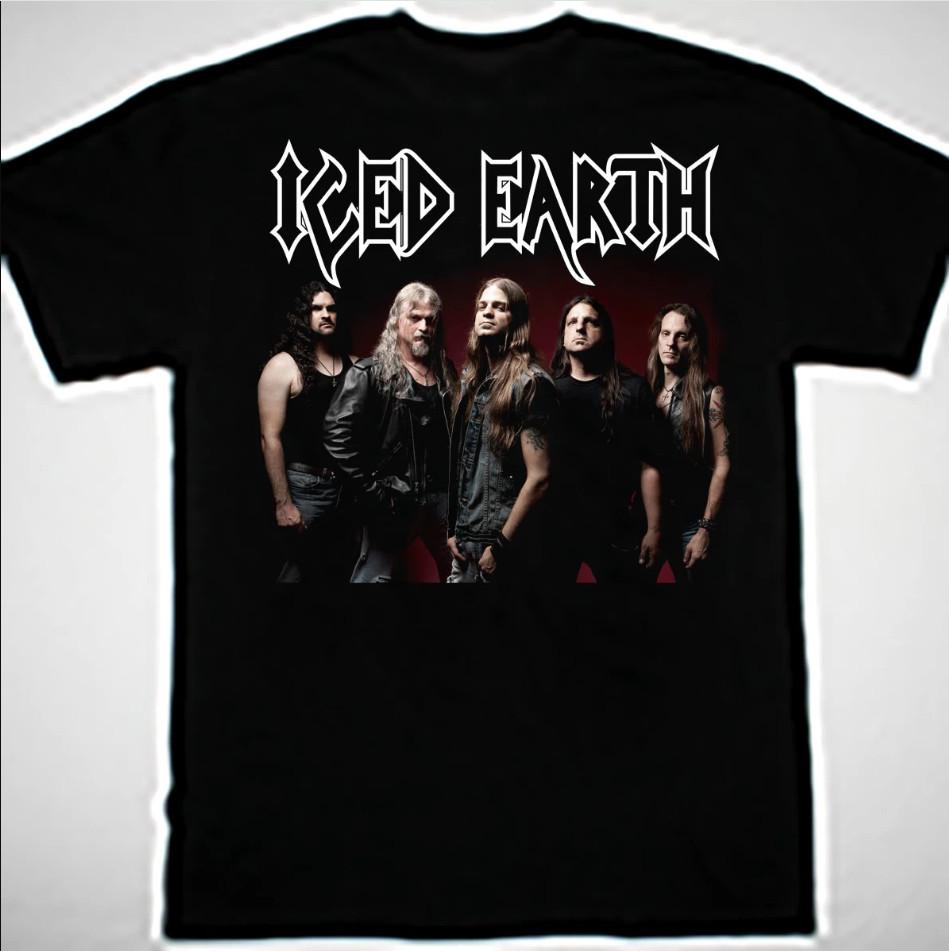 Iced Earth band Member Graphic Unisex Short Sleeve T-shirt size S-5XL M