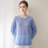 Le Kasha 2026 Damen Kaschmir Pullover mit Rundhalsausschnitt - Herbst/Winter Locker gestrickter Pullover