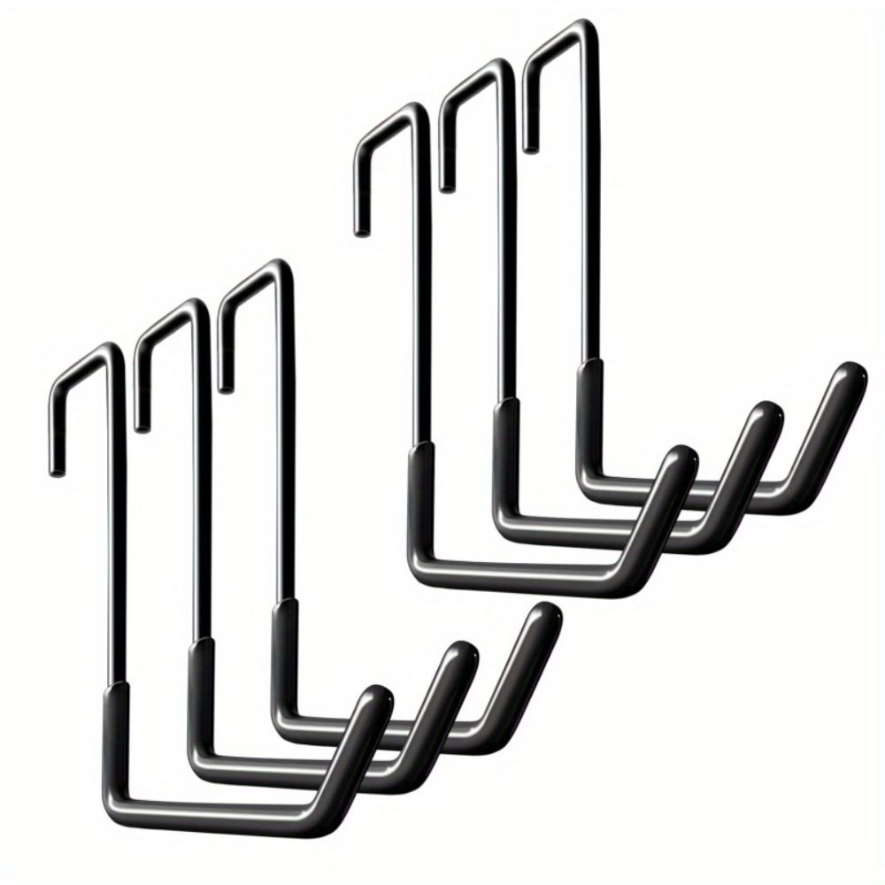 4Pcs Heavy Duty Rafter Hangers Hooks Wall Mounted Garage Ladder Storage Hooks Garden