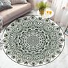 Living Room Round Carpet Nordic Bedroom Bedside Carpet Dirt Resistant Computer Chair Floor Mat