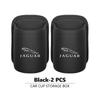 Leather Car Water Cup Holder Mobile Phone Holder Door Armrest Beverage Holder Bag Chair Back Multifunctional Box For Jaguar XF PP21