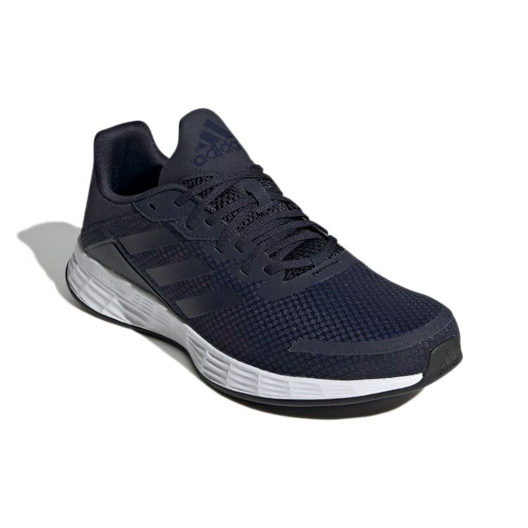 Adidas Duramo Sl Comfortable Casual Mesh Non-Slip Low-Top Running Shoes Men Sneakers Black Blue H04620