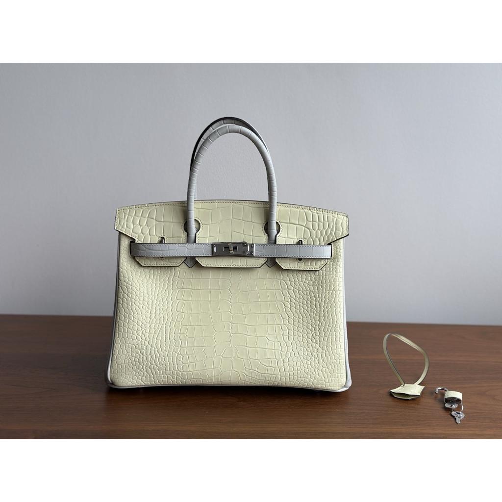 Kazilan color-blocking inseam version of crocodile pattern high-end hand-held platinum bag women's cross-border fashion versatile women's bag