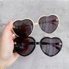Children Sunglasses Heart-Shape Baby Gradient Sun Shade Cartoon Summer Girls Sunglasses Travel Beach Lovely Sunglasses