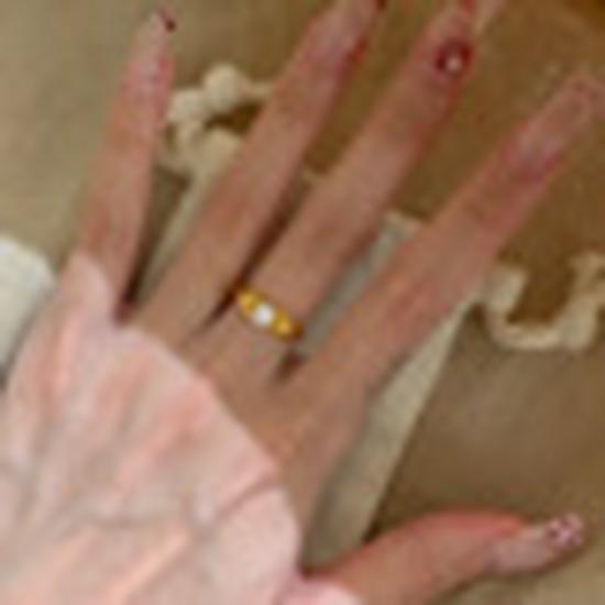 Xiaohongshu Vintage Exquisite Cross Line Finger Ring - Unique and Fashionable Design Adjustable