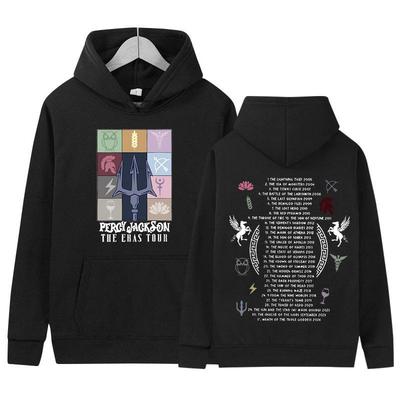 Percy Jackson The Eras Tour Hoodie Mens Women Retro Fashion Pullover Sweatshirt Casual Long Sleeve Oversized Hoodies Streetwear