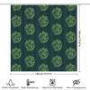 Floral Shower Curtain Botanical Pattern Bathroom Decor Waterproof Fabric Vintage Farmhouse Style Backdrop Home Textile