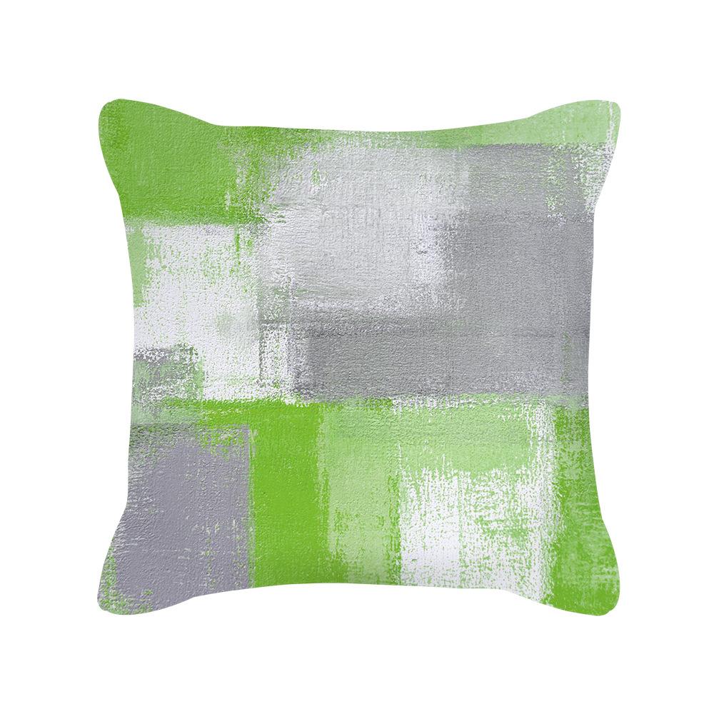 Pillow Nordic Abstract Decoration Home Sofa Bedside Cushion Cover Plush Pillow Cover