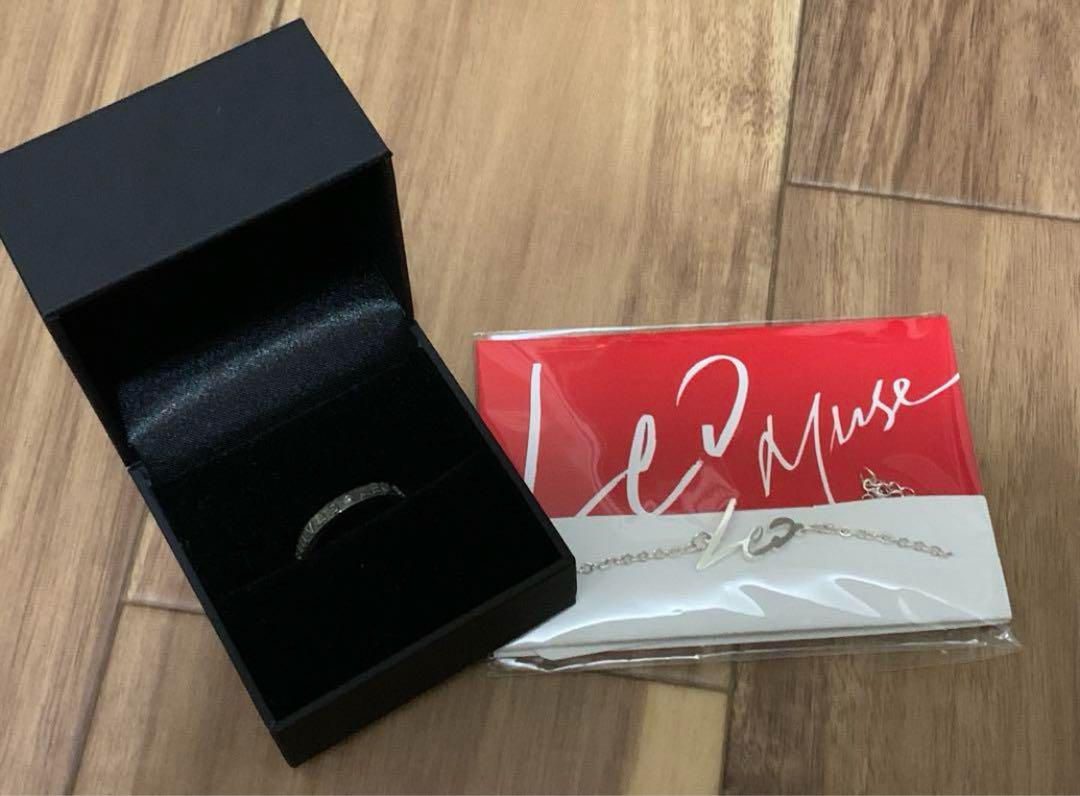 

[USED] vixx LEO CANVAS ring & MUSE bracelet accessories