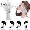 Facial Hair Grooming Tool Beard Styling Comb Portable Line Up Edging Shaping 360-Degree Rotation Perfect Men for All Face Shapes Home School