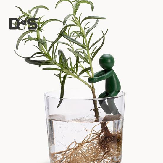 6-teiliger Pflanzenanzuchthalter für Stängel, Sprossen, Triebe, Zweige, Pflanzenstecklinge, Befestigungsclip, für den Innen- und Außenbereich, Gartenpflanzenanzuchtstation