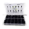 330-Piece Boxed Snap-in Fasteners Set for Honda Toyota Bumper & Christmas Tree Barbs