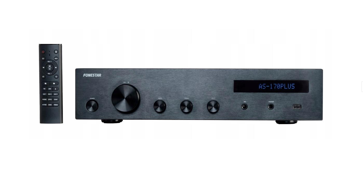 

Fonestar AS-170PLUS - Integrated Hi-Fi stereo amplifier, Fonestar чорний