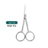 Stainless Steel Eyebrow Tweezers & Nose Hair Scissors Set with Bandage Gauze - Beauty & Makeup Tools