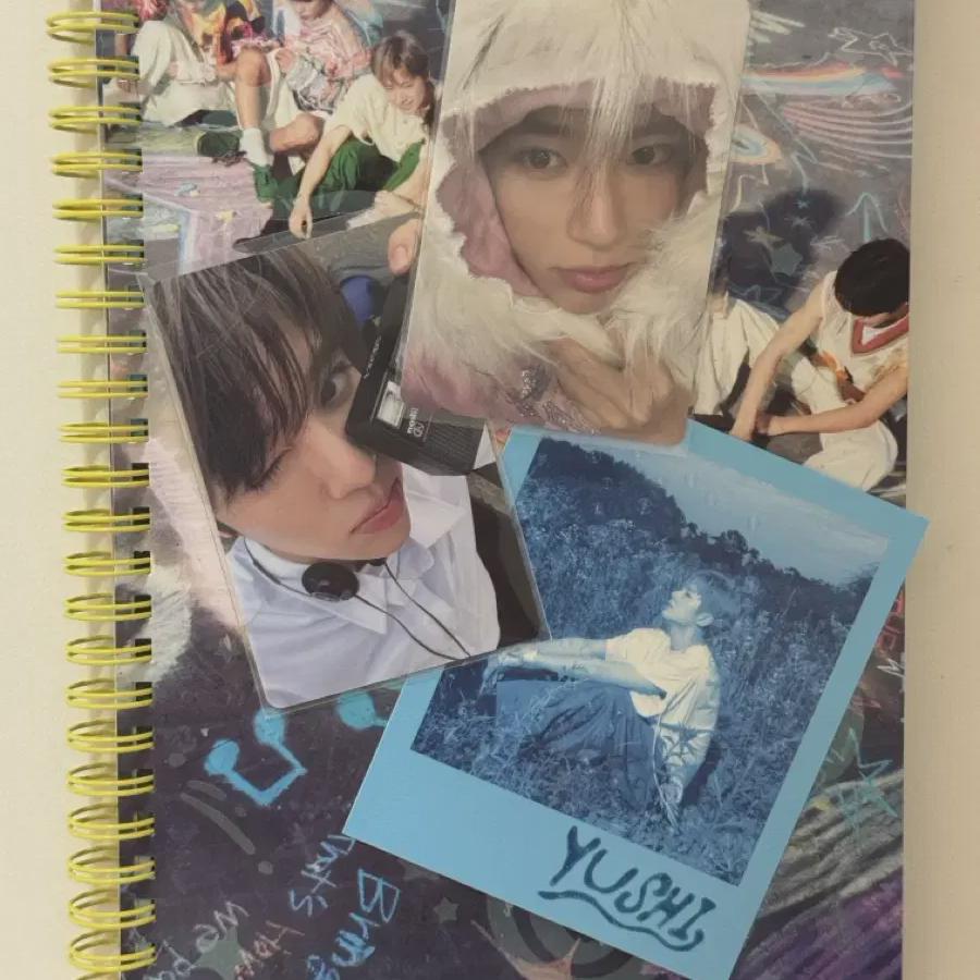 Ncitywish Color Photobook First Limited Editions Released Sion Photocard Yuushi