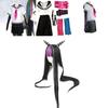 Danganronpa Ibuki Mioda Cosplay Costume Set Stylish Uniform Dress And Wig Combination