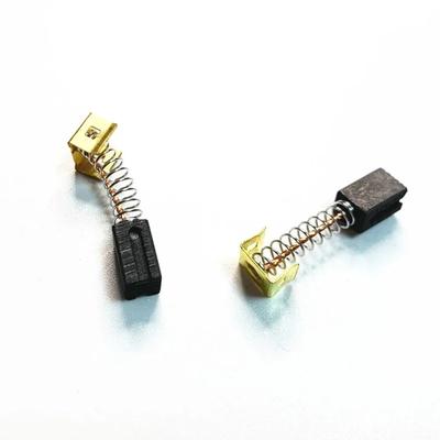 10 Stück Kohlebürsten 6,4 x 7,9 x 12,5 mm für Black Decker CD105 CD110 CD115 KG900 Winkelschleifer Zubehör