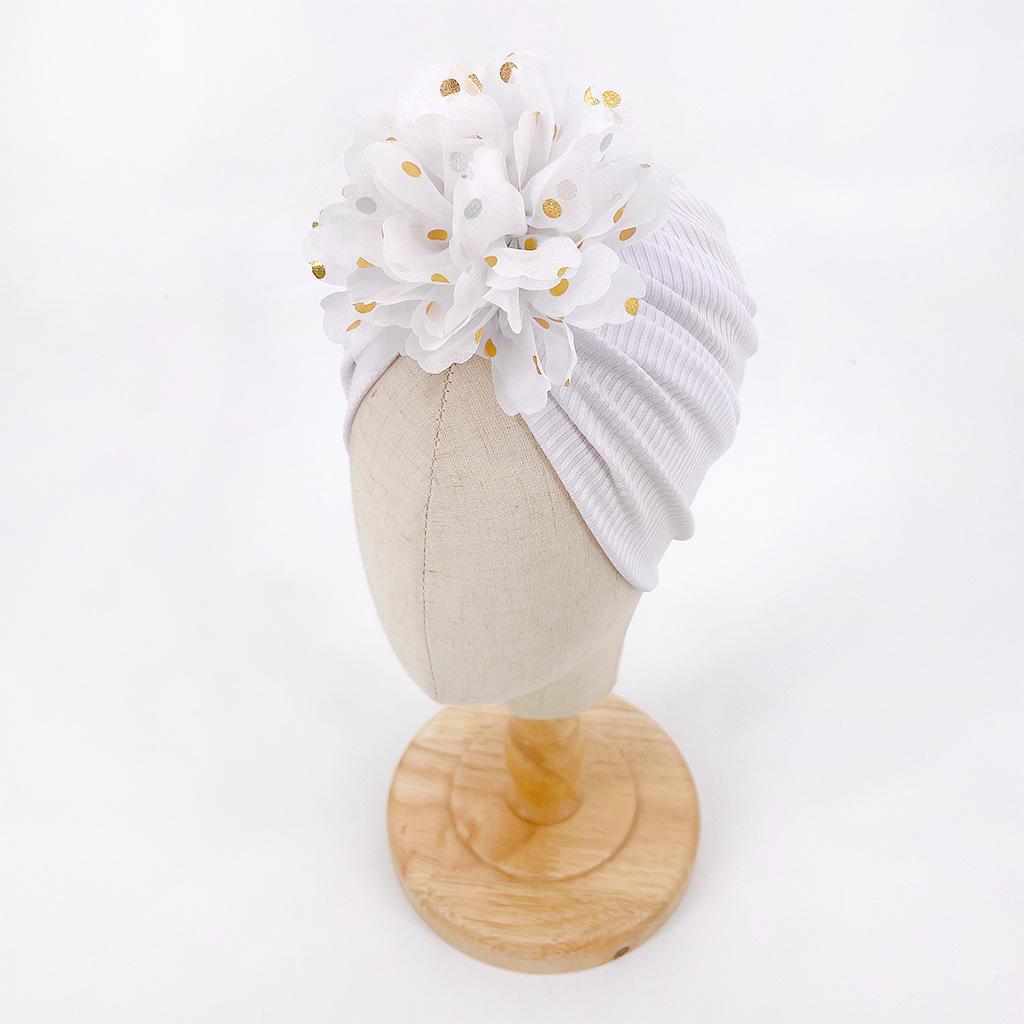 Cross-Border New Baby Hat: Flower, Comfortable & Breathable - Cute Children's Hat