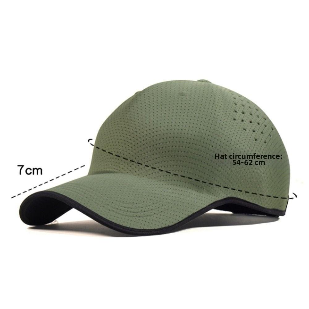 Packable Baseball Cap Seamless Outdoor Hat New Design Visor Cap