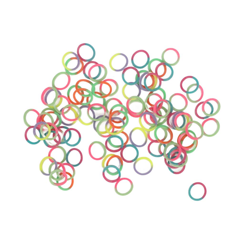 500pcs Orthodontic Rubber Bands Lightweight Portable Stretchy Dental Elastic Bands for Braces 7.9mm