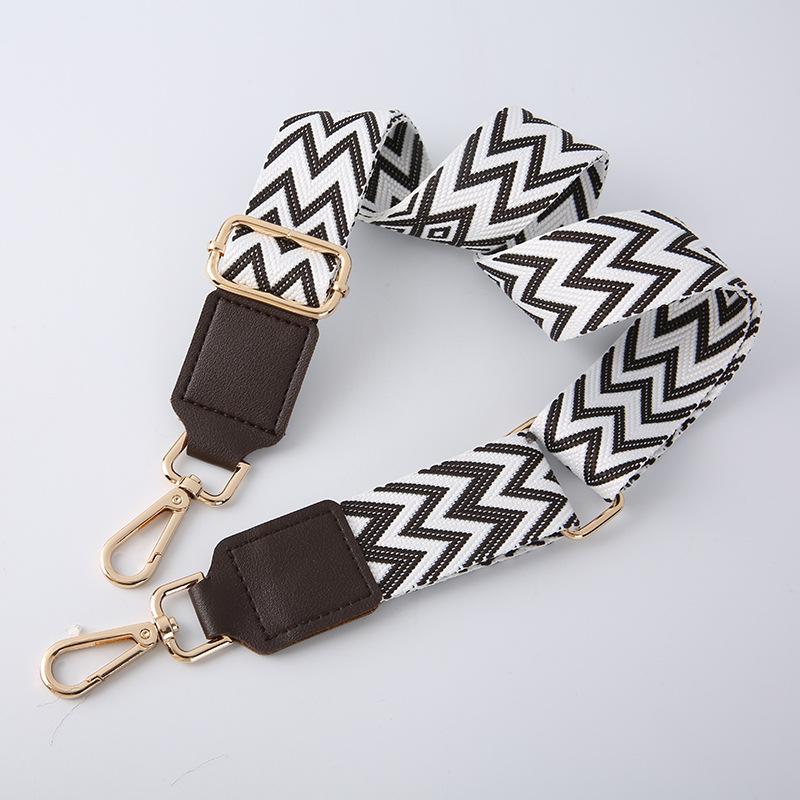 New Bag Shoulder Strap PU Leather Accessories Versatile Multi-color Woven Shoulder Crossbody Fashion Bag Strap Bag Accessories