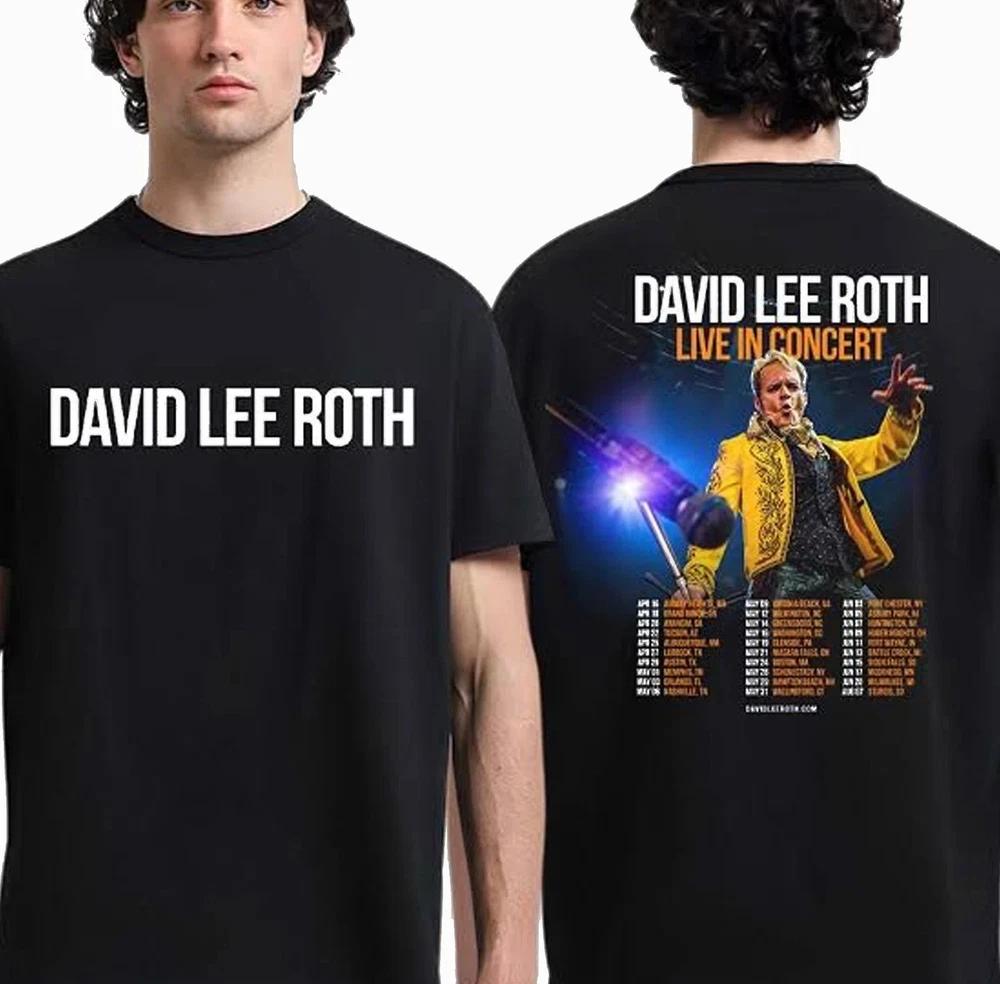 David Lee Roth Nordamerika-Tour 2026 T-Shirt oder Hoodie in voller Größe