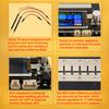 ZK-XW2 DC 3,6-15V 3000A Aparat de sudură prin puncte portabil Kit DIY Ecran LCD color digital Pentru baterie 18650 Mașină de sudură cu impuls dublu Unelte