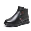 Women Winter Boots Ladies Non Slip Plush Fur Keep Warm Ankle Boots Women Boots Flat-Bottom Comfortable Casual Cotton Shoes