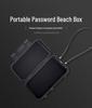 Portable Waterproof Password Storage Box for Beach and Travel