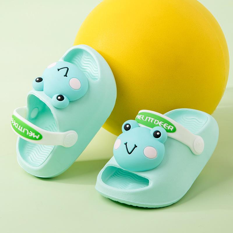 

Cartoon Breathable Boys and Girls Shoes, Beach Sandals 180 зелений