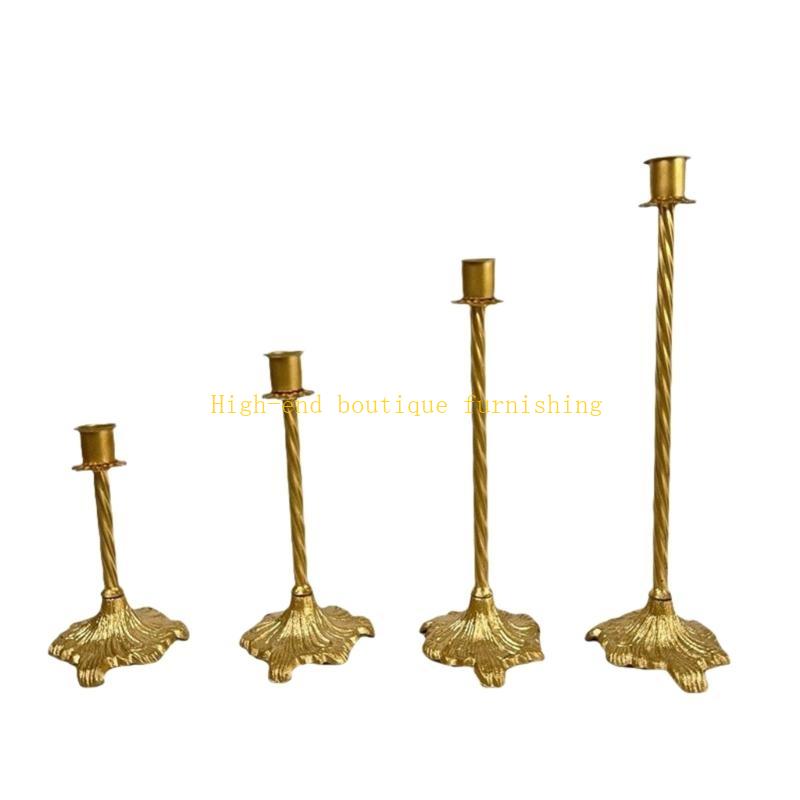 

4pcs Iron Holders For Warm Atmospheres Creation Rusts Resistant Stand China Mainland