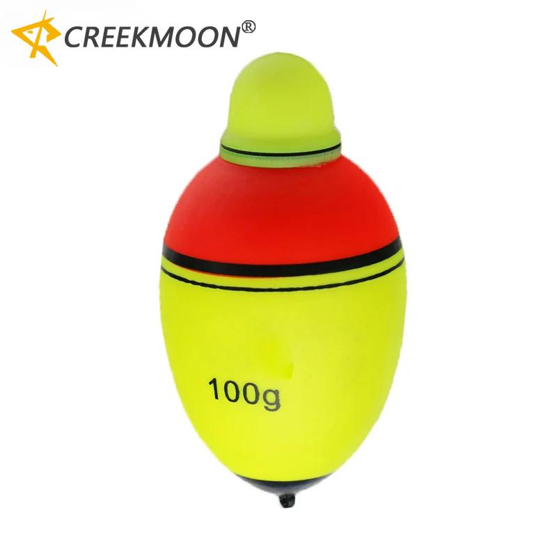 80g 100g Luminous Electronic Led Light Fishing Float Boia Can Change Color Stick Bobber Buoy Glowing Night Fishing Floats Tools