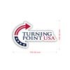 Turning Point USA Bumper Magnet Decal Removable 4x6Inch Magnetic Sign Car Magnet Decal for Truck SUV Van Bumper & Smooth Surface
